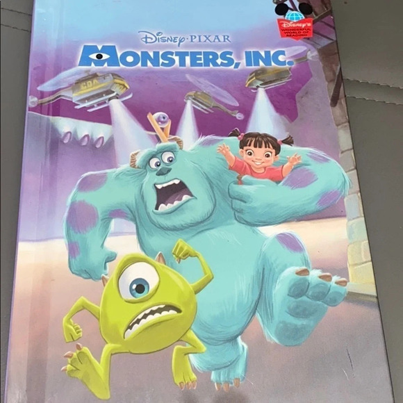 Disney Pixar Monsters , inc.  book - Picture 2 of 7